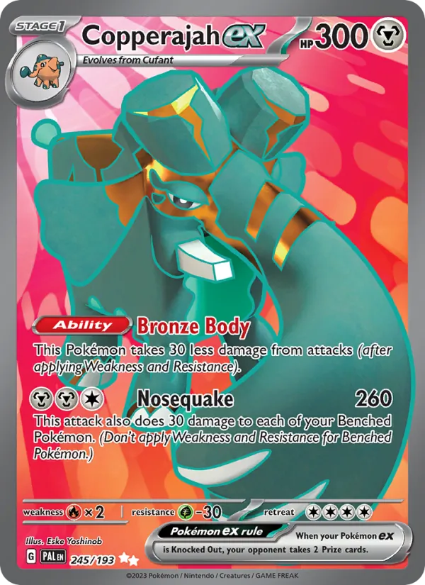 Copperajah ex Paldea Evolved 245/193