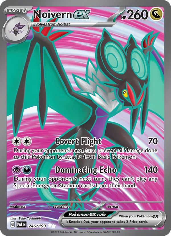 Noivern ex Paldea Evolved 246/193