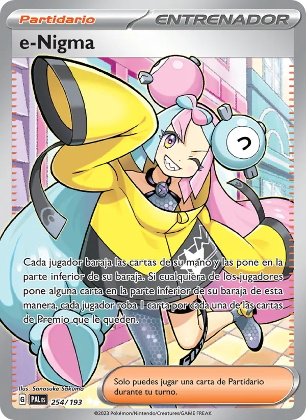 e-Nigma Evoluciones en Paldea 254/193
