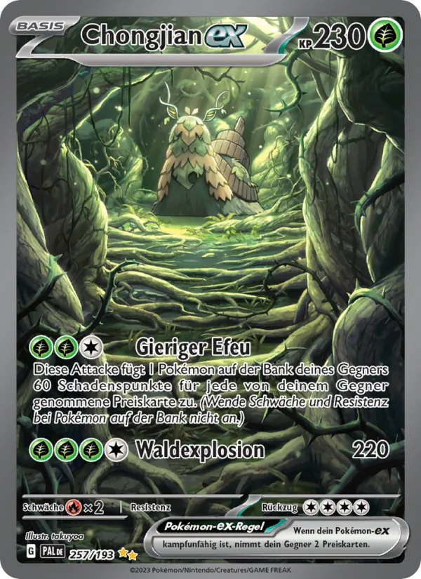 Chongjian-ex Entwicklungen in Paldea 257/193