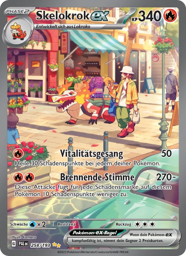 Skelokrok-ex Entwicklungen in Paldea 258/193