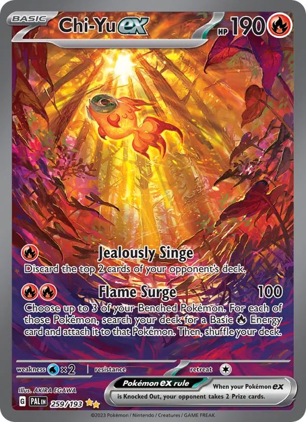 Chi-Yu ex Paldea Evolved 259/193