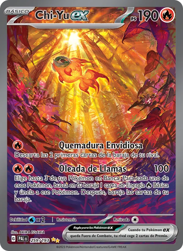 Chi-Yu ex Evoluciones en Paldea 259/193