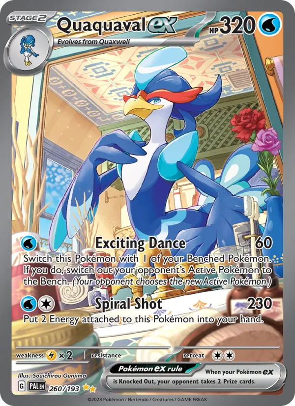 Quaquaval ex Paldea Evolved 260/193