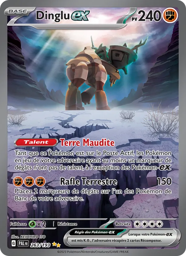 Dinglu-ex Évolutions à Paldea 263/193