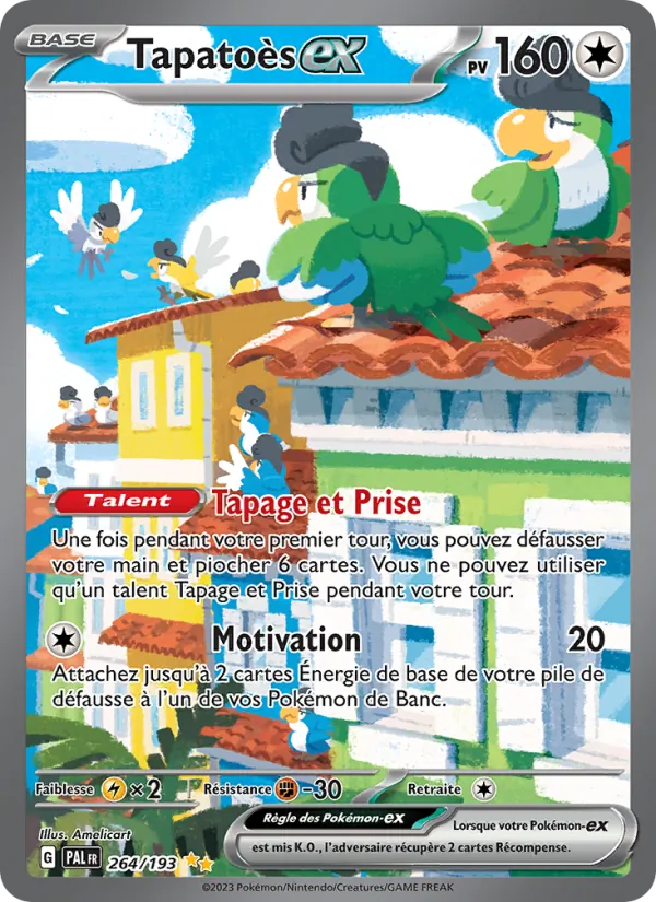 Tapatoès-ex Évolutions à Paldea 264/193