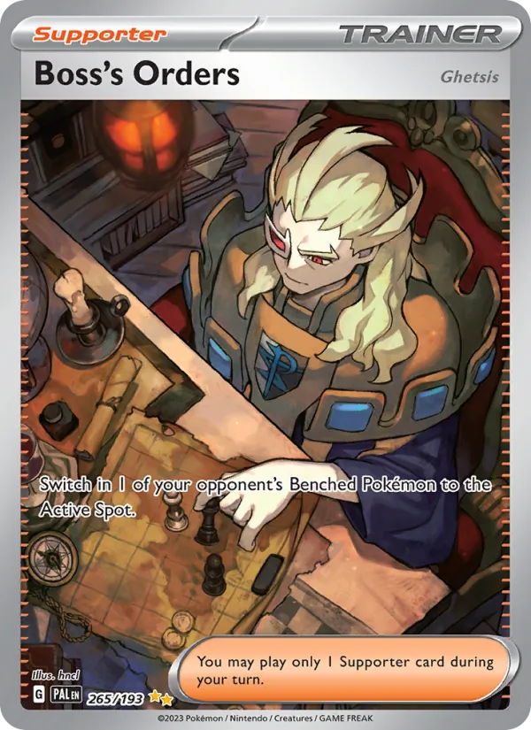 Boss's Orders Paldea Evolved 265/193