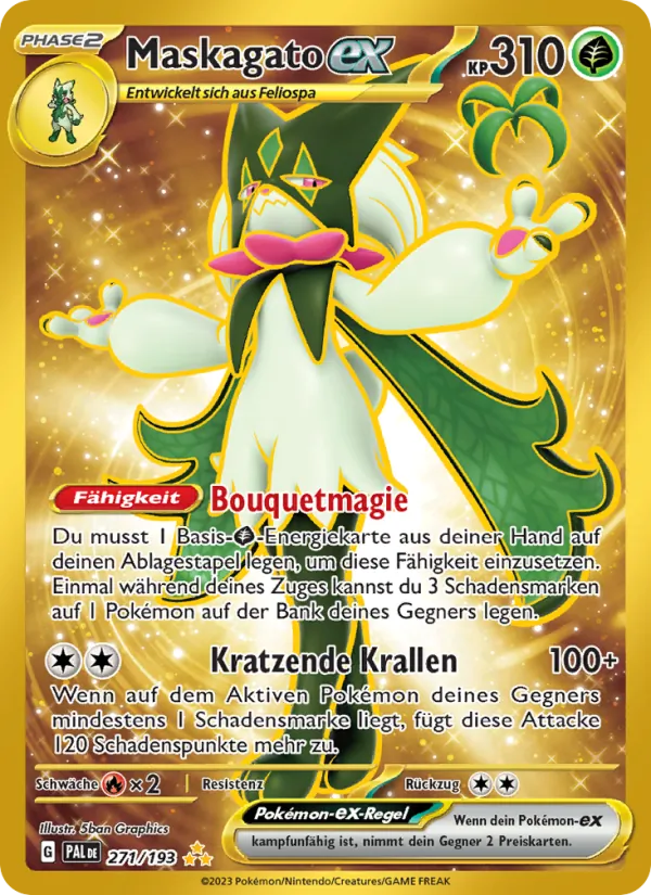Maskagato-ex Entwicklungen in Paldea 271/193