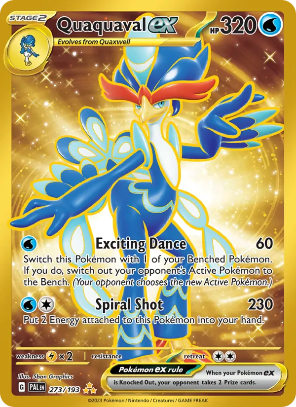Quaquaval ex Paldea Evolved 273/193