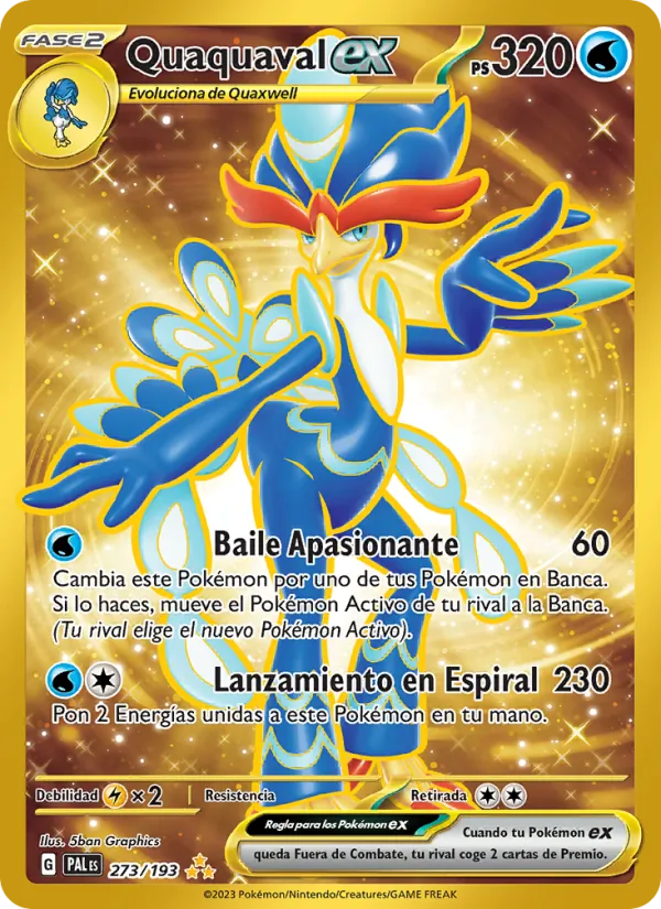 Quaquaval ex Evoluciones en Paldea 273/193