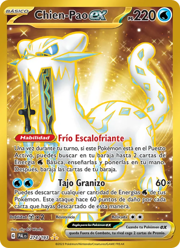 Chien-Pao ex Evoluciones en Paldea 274/193