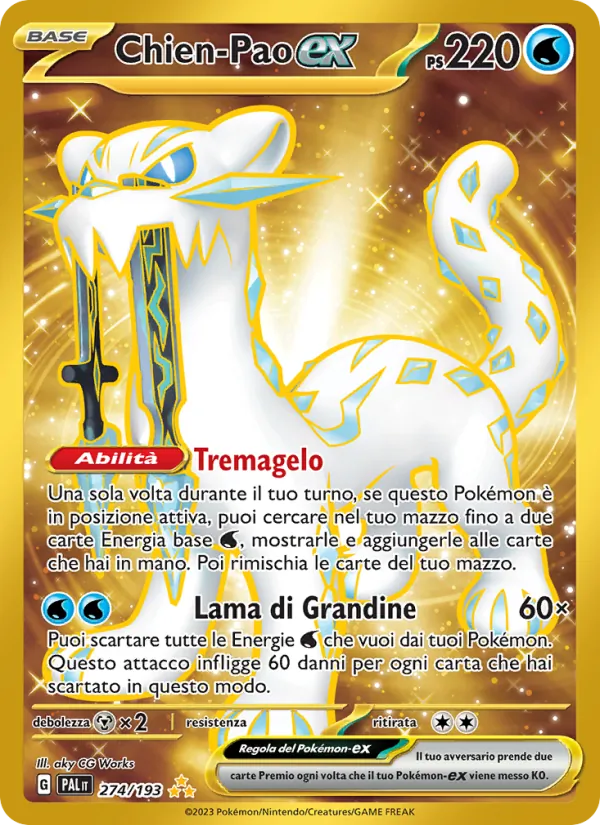 Chien-Pao-ex Evoluzioni a Paldea 274/193