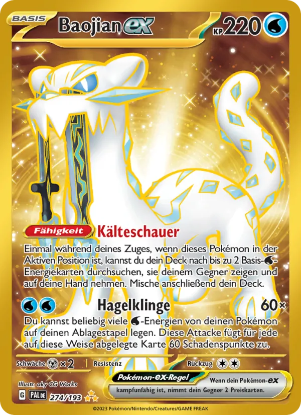 Baojian-ex Entwicklungen in Paldea 274/193