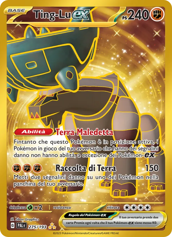 Ting-Lu-ex Evoluzioni a Paldea 275/193