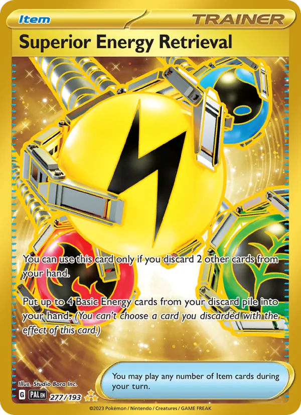 Superior Energy Retrieval Paldea Evolved 277/193