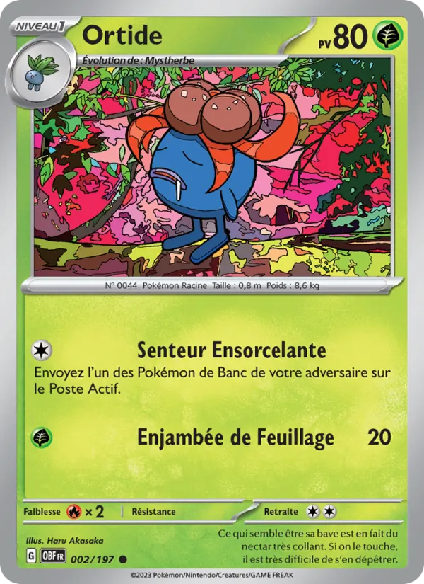 Ortide Flammes Obsidiennes 002/197