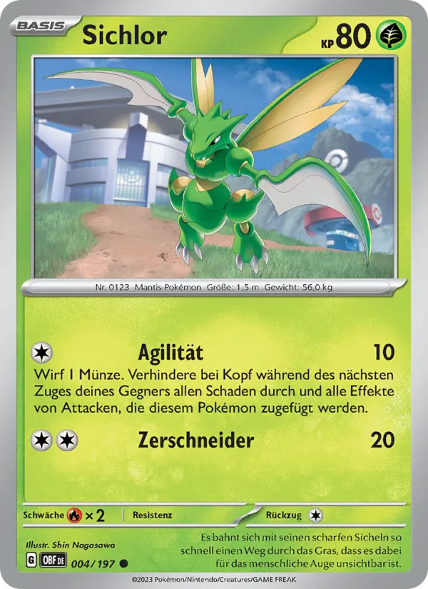 Sichlor Obsidian Flammen 004/197