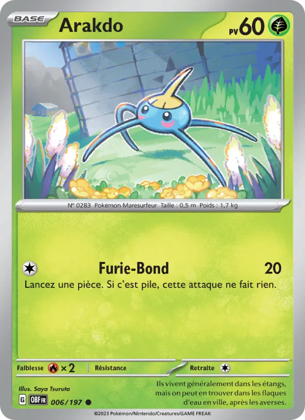 Arakdo Flammes Obsidiennes 006/197