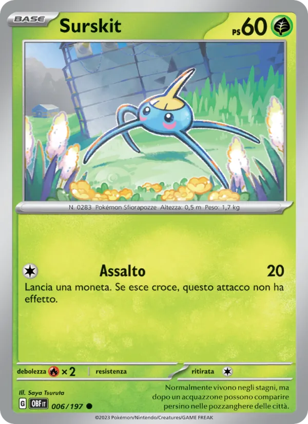 Surskit Ossidiana Infuocata 006/197