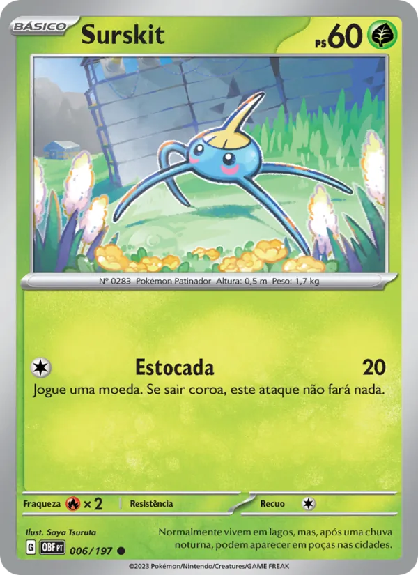Surskit Obsidiana em Chamas 006/197
