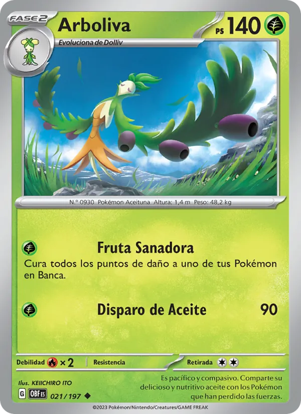 Arboliva Llamas Obsidianas 021/197