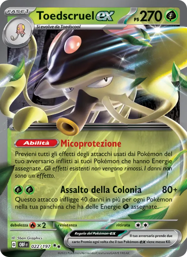 Toedscruel-ex Ossidiana Infuocata 022/197