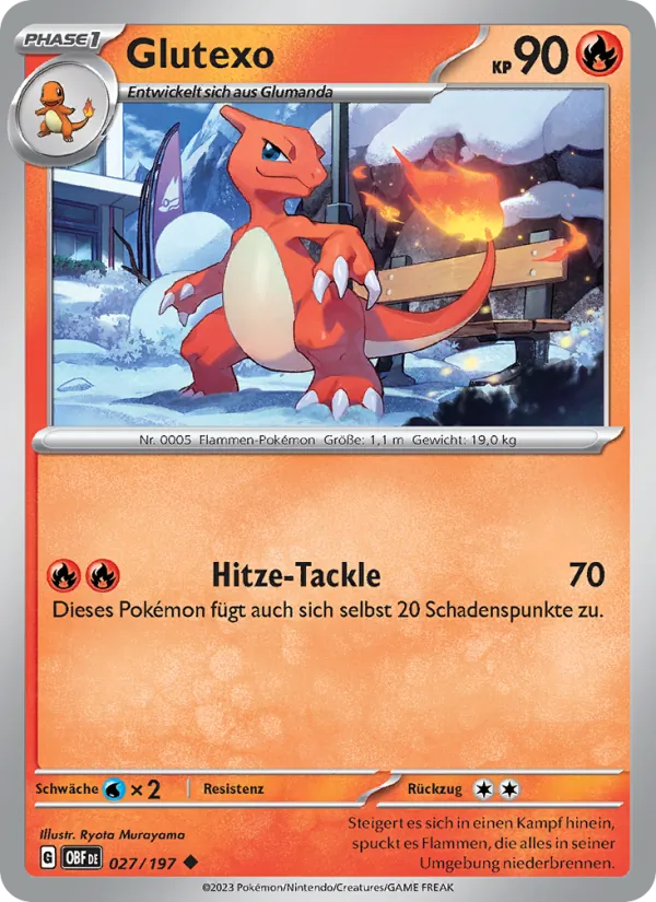 Glutexo Obsidian Flammen 027/197
