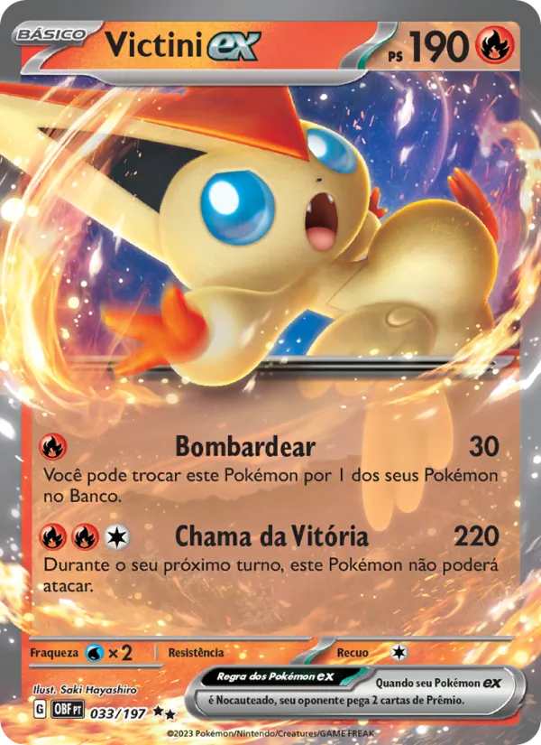 Victini ex Obsidiana em Chamas 033/197