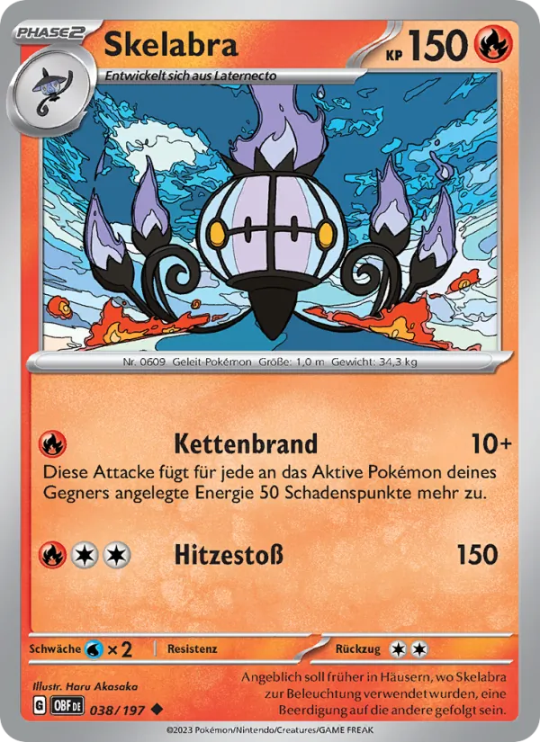 Skelabra Obsidian Flammen 038/197