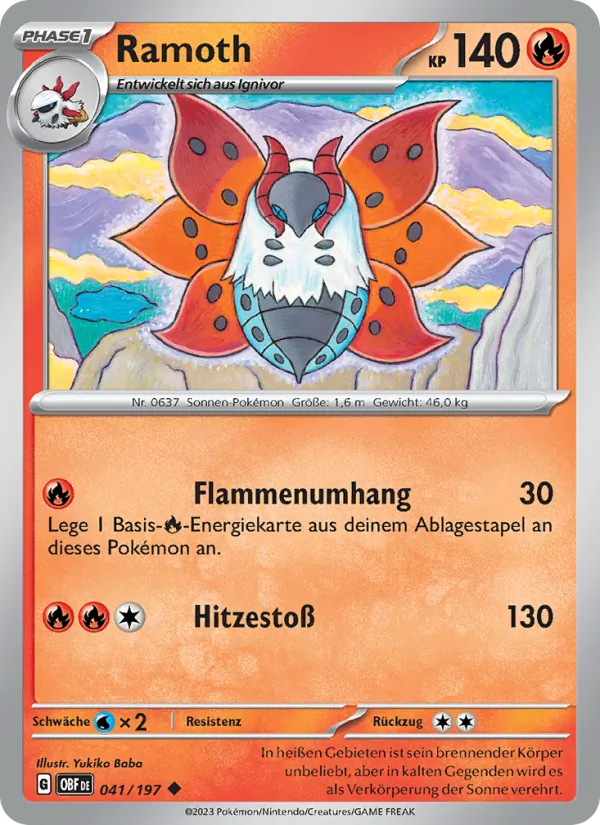 Ramoth Obsidian Flammen 041/197