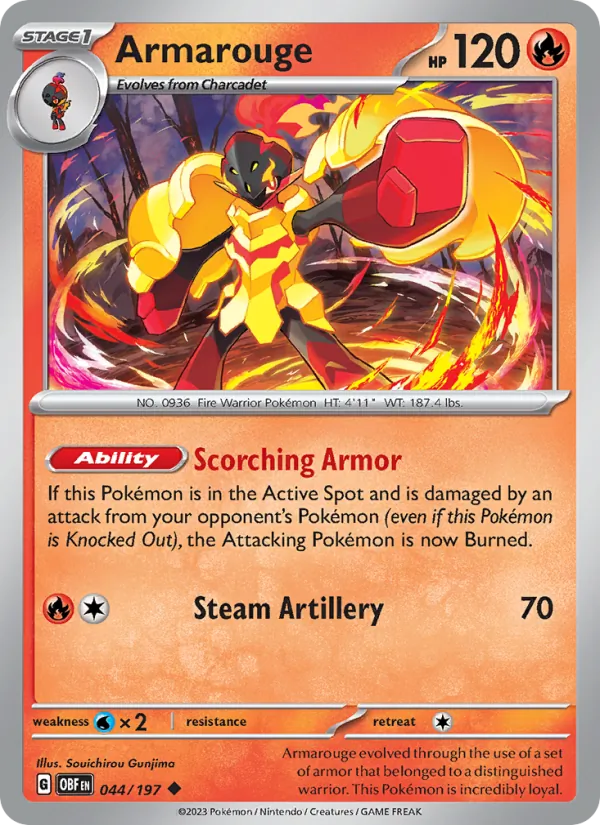 Armarouge Obsidian Flames 044/197