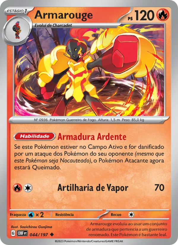 Armarouge Obsidiana em Chamas 044/197