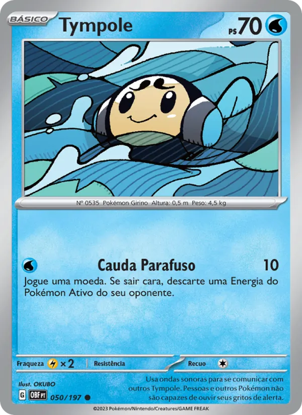 Tympole Obsidiana em Chamas 050/197