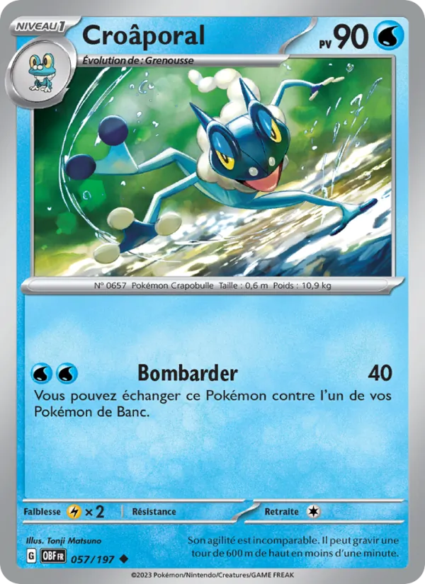 Croâporal Flammes Obsidiennes 057/197