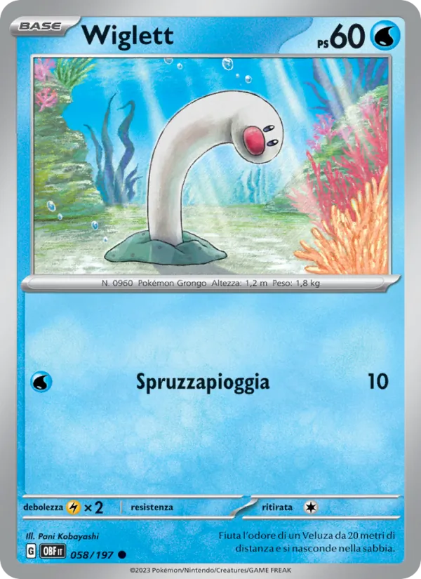 Wiglett Ossidiana Infuocata 058/197