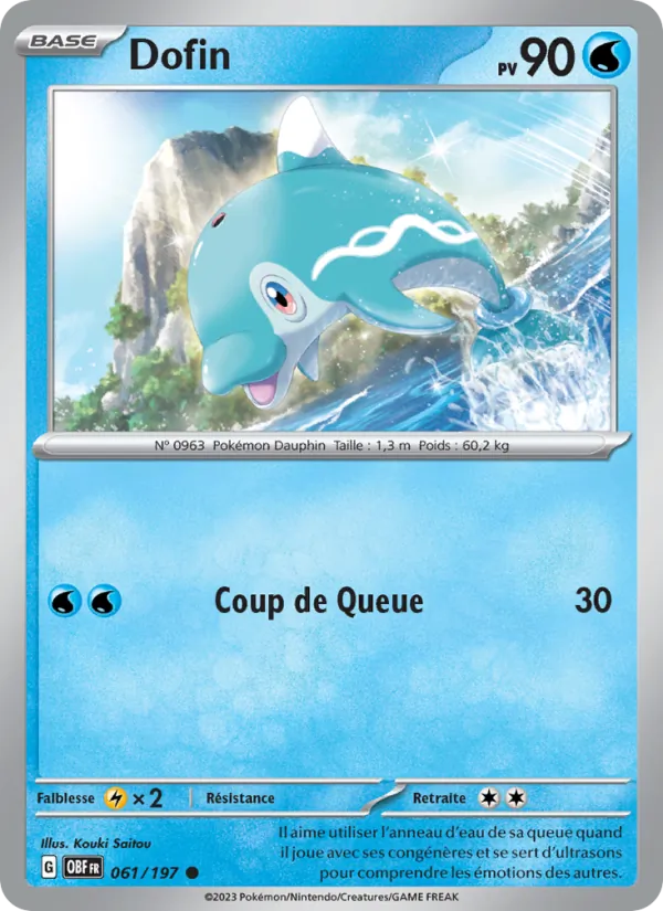 Dofin Flammes Obsidiennes 061/197