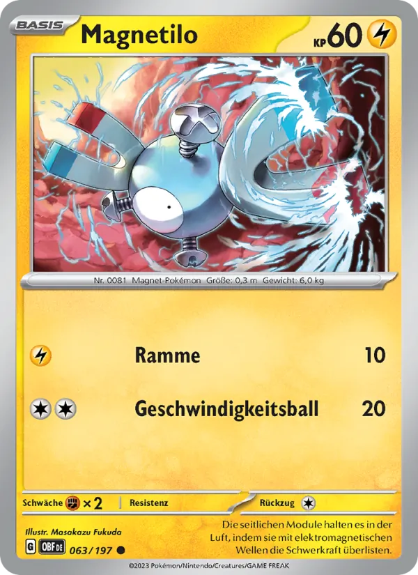 Magnetilo Obsidian Flammen 063/197