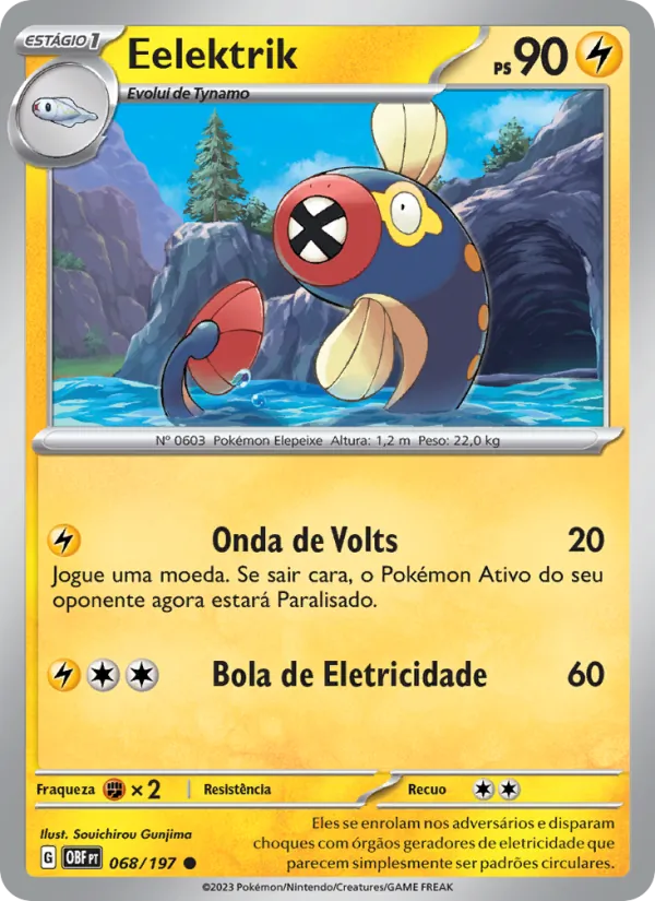 Eelektrik Obsidiana em Chamas 068/197