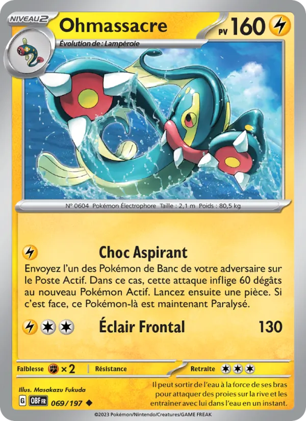 Ohmassacre Flammes Obsidiennes 069/197