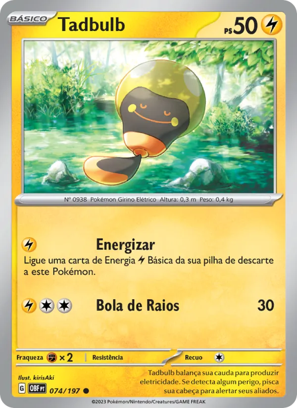 Tadbulb Obsidiana em Chamas 074/197