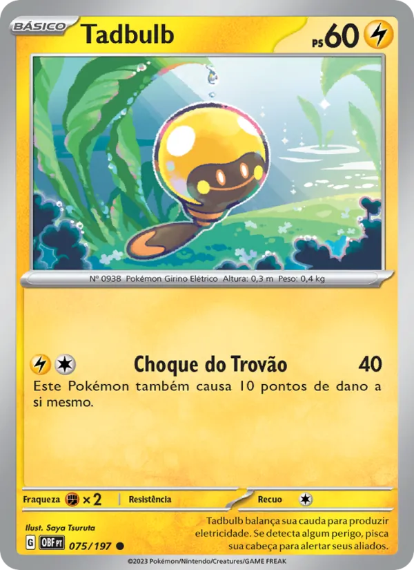 Tadbulb Obsidiana em Chamas 075/197