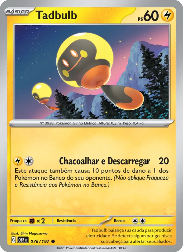 Tadbulb Obsidiana em Chamas 076/197