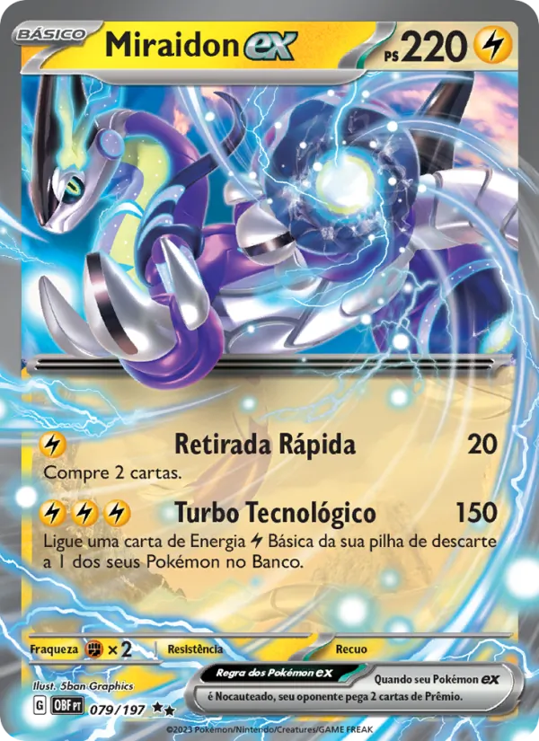 Miraidon ex Obsidiana em Chamas 079/197