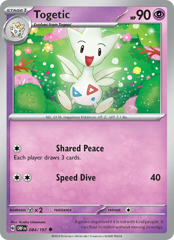 Togetic Obsidian Flames 084/197