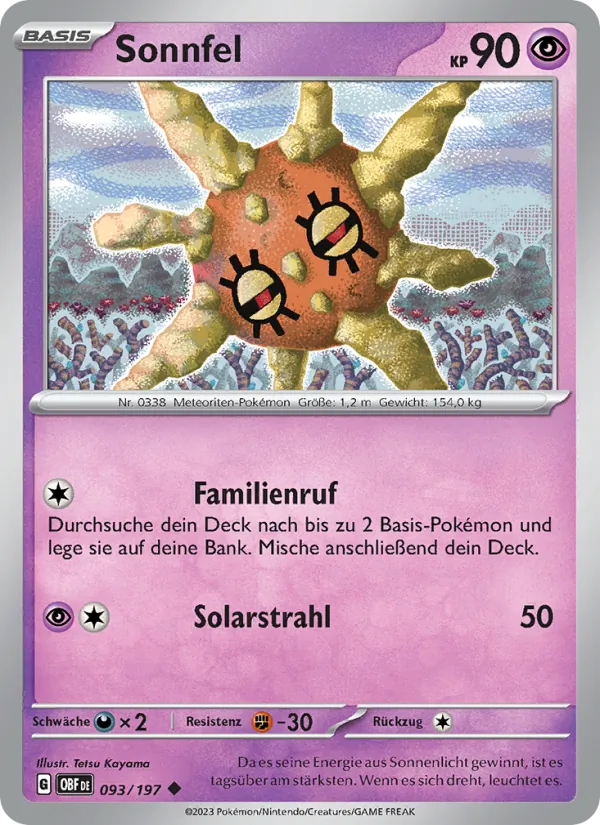 Sonnfel Obsidian Flammen 093/197