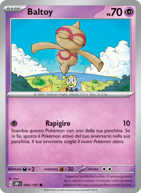 Baltoy Ossidiana Infuocata 094/197