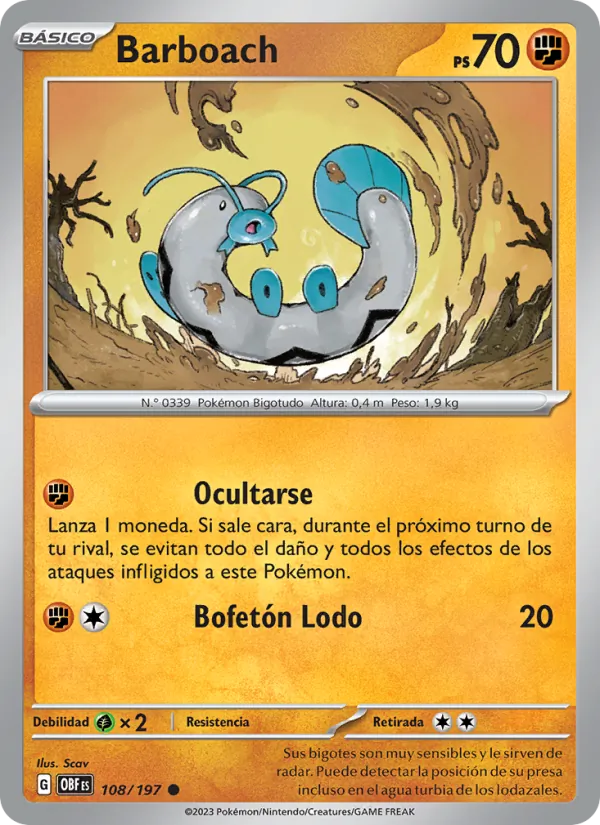 Barboach Llamas Obsidianas 108/197