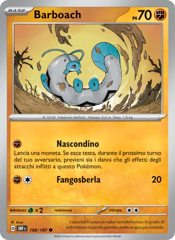 Barboach Ossidiana Infuocata 108/197