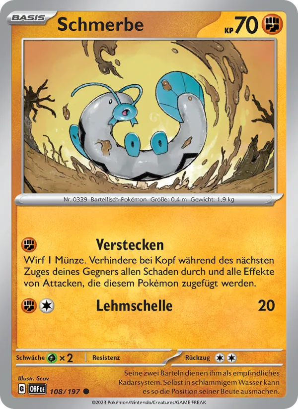 Schmerbe Obsidian Flammen 108/197