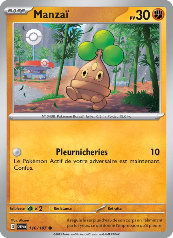 Manzaï Flammes Obsidiennes 110/197